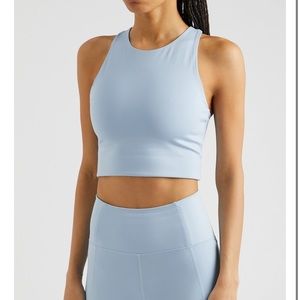 Girlfriend Collective Sky Blue Dylan Sports Bra (L)